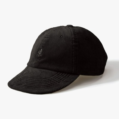 [GRAMICCI] CORDUROY UMPIRE CAP BLACK